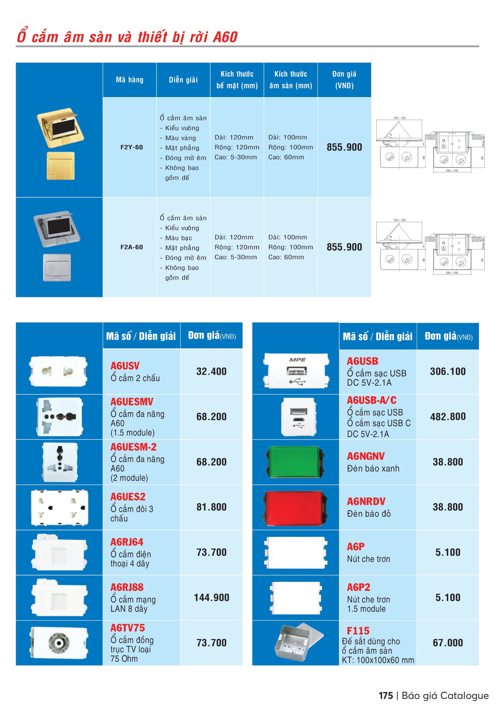 Catalogue MPE 2023-2024 ( Bảng giá Đèn Led & Thiết bị điện MPE mới nhất )