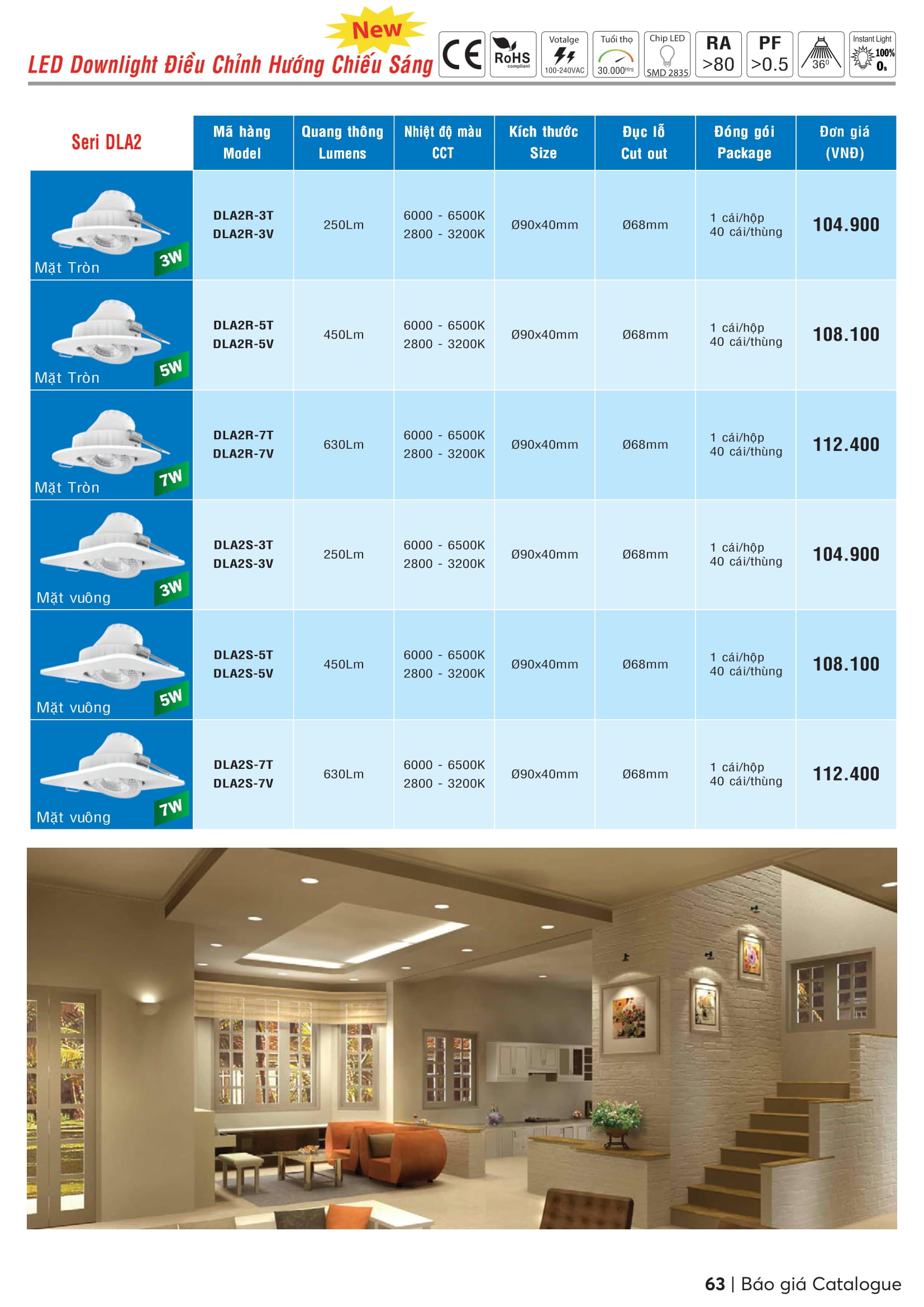 Catalogue MPE 2023-2024 ( Bảng giá Đèn Led & Thiết bị điện MPE mới nhất )