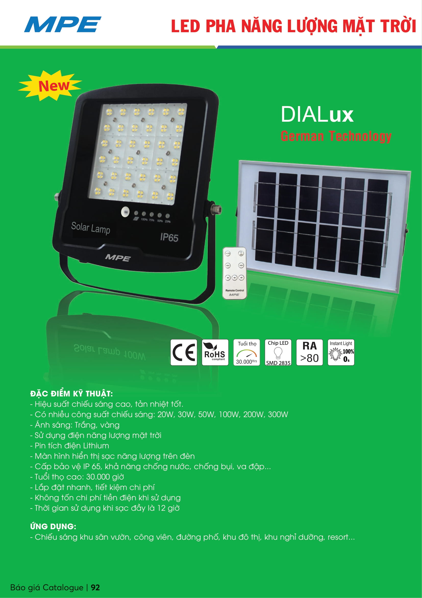 Catalogue MPE 2023-2024 ( Bảng giá Đèn Led & Thiết bị điện MPE mới nhất )