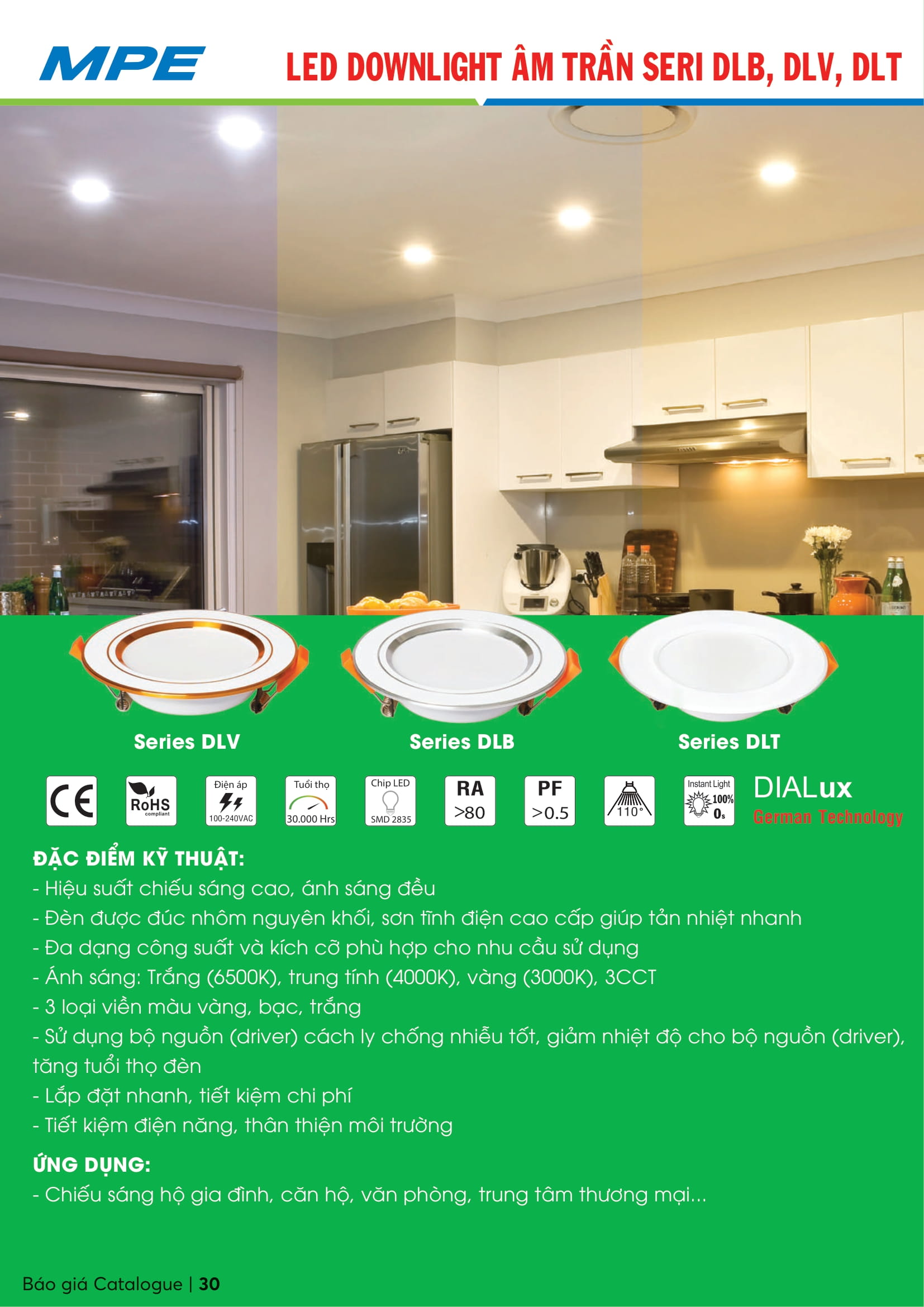 Catalogue MPE 2023-2024 ( Bảng giá Đèn Led & Thiết bị điện MPE mới nhất )