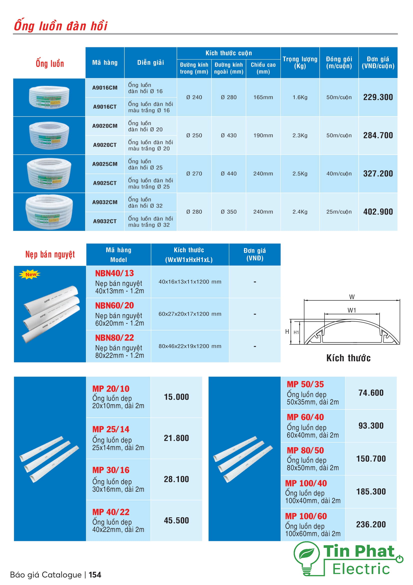 Ống luồn dây điện cao cấp MPE