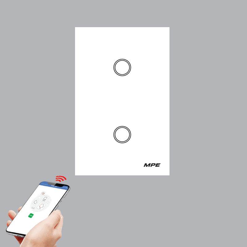 MẶT 2 CÔNG TẮC SW2 (MPE)