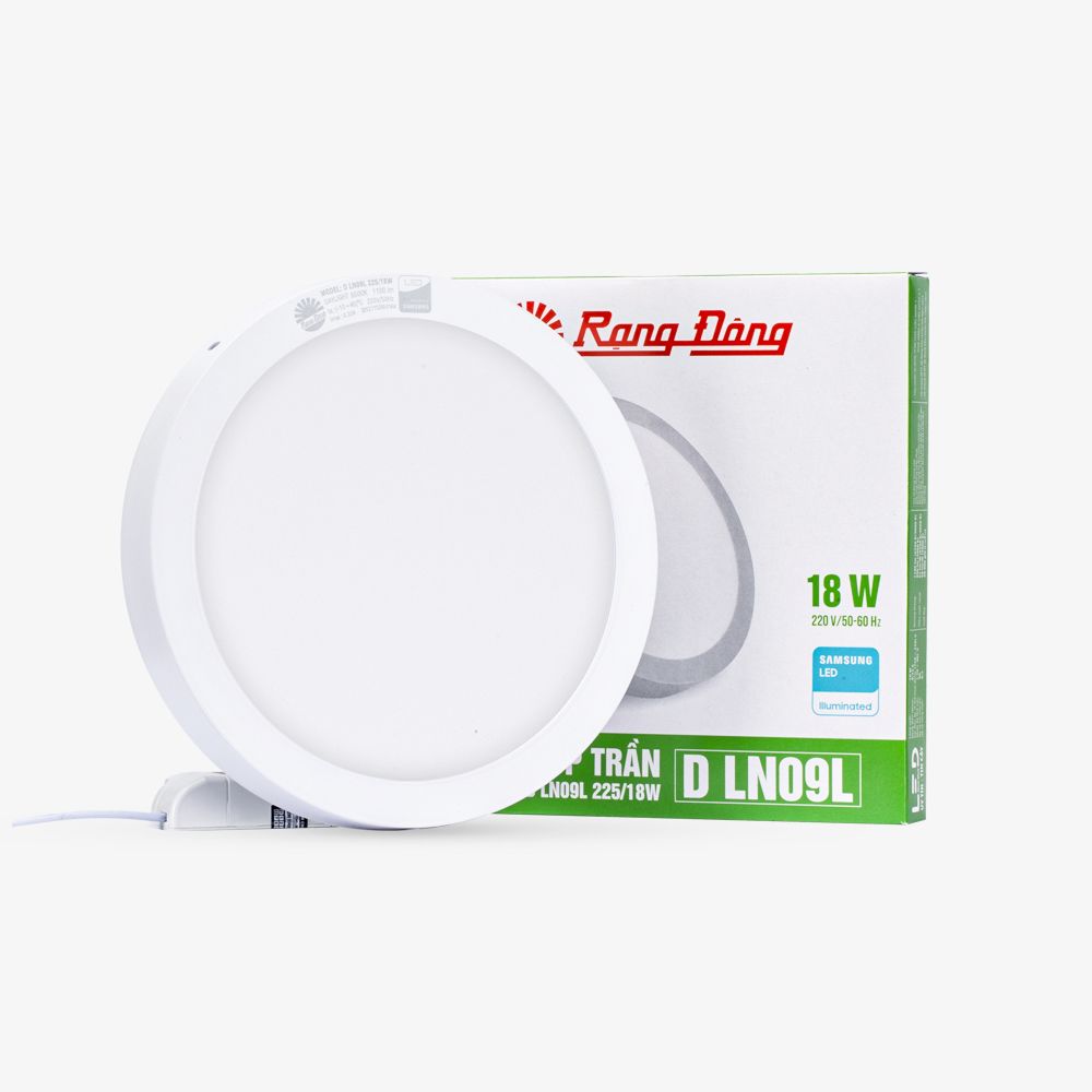 Đèn LED ốp trần tròn Model: LN09 225/18W