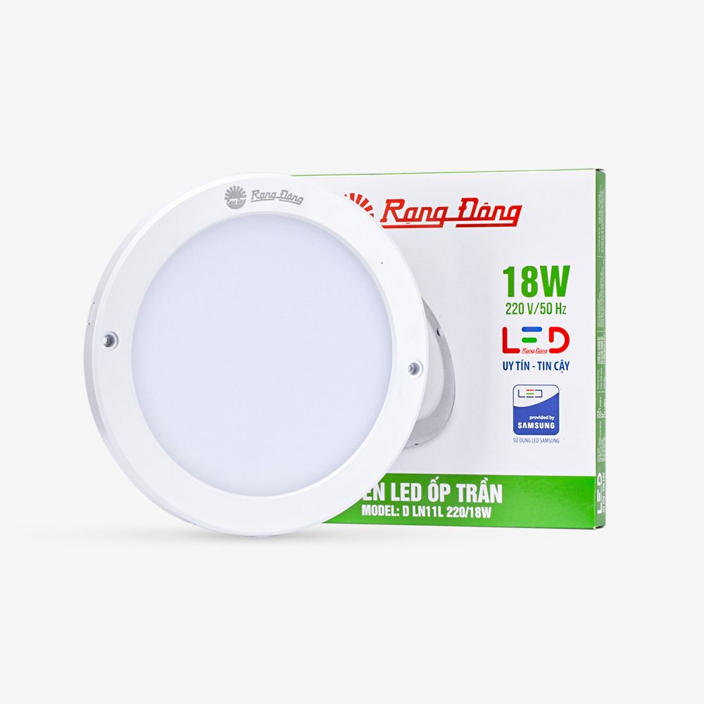 Đèn LED ốp trần tròn Model: LN11 220/18W