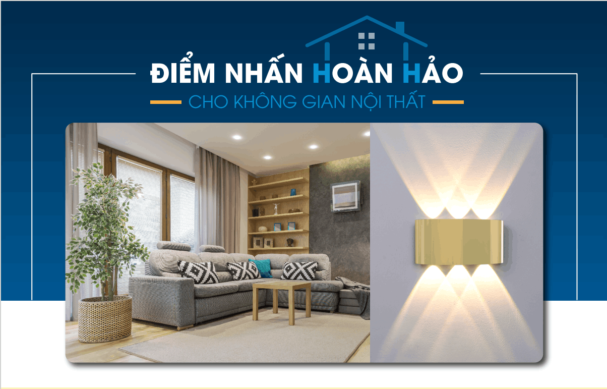 Đèn LED gắn tường Model: GT18.3M 6W