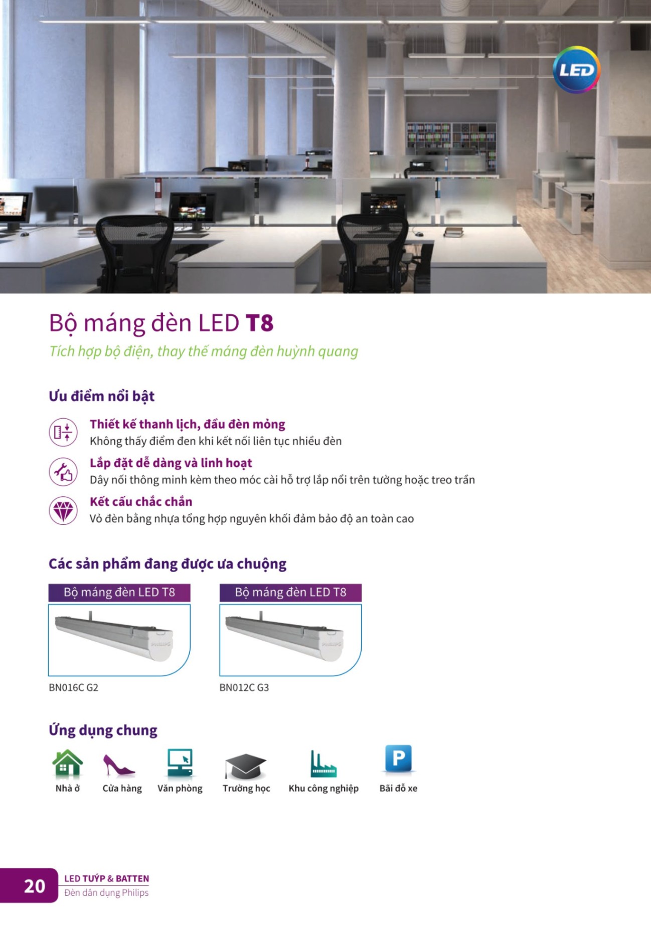 Bóng Đèn Led Philips - Catalogue 2023