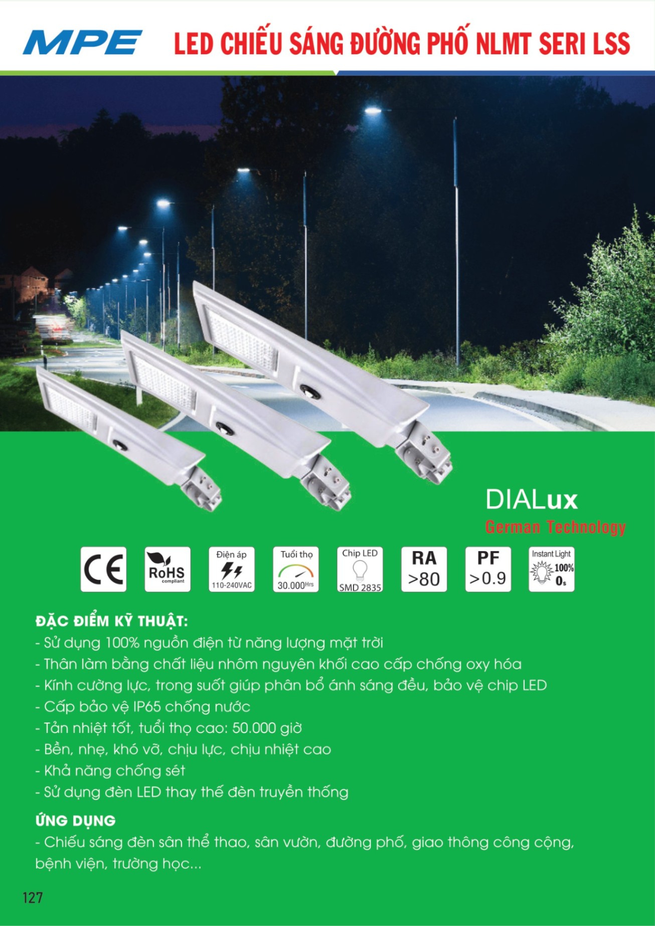 MPE Catalogue 2023 - Bảng Giá Đèn led & Thiết bị điện MPE T3.2023