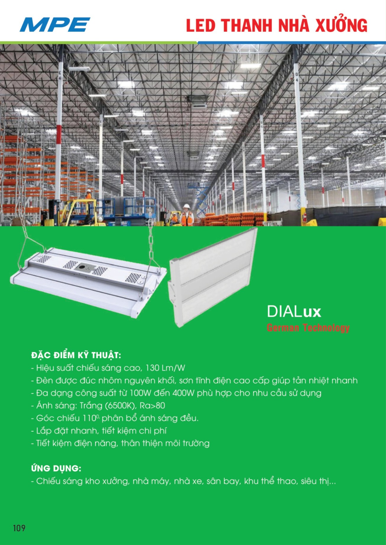 MPE Catalogue 2023 - Bảng Giá Đèn led & Thiết bị điện MPE T3.2023