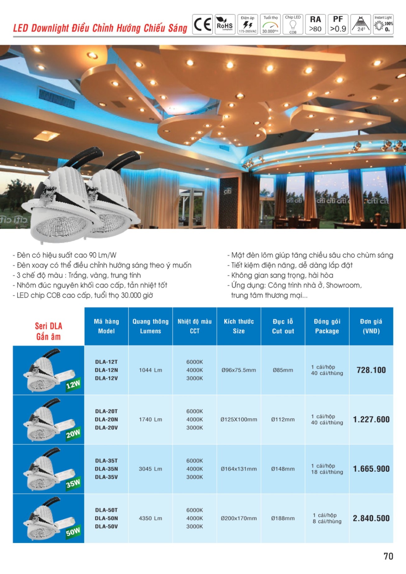 MPE Catalogue 2023 - Bảng Giá Đèn led & Thiết bị điện MPE T3.2023