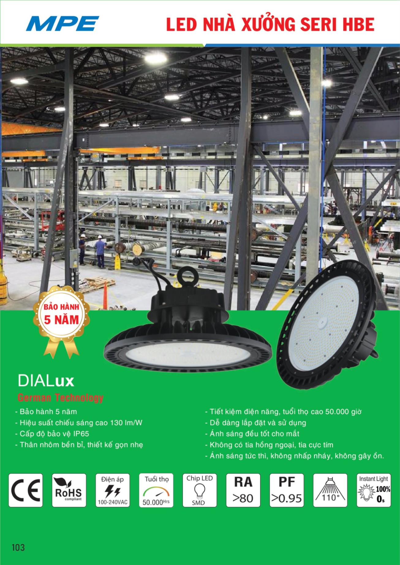 MPE Catalogue 2023 - Bảng Giá Đèn led & Thiết bị điện MPE T3.2023