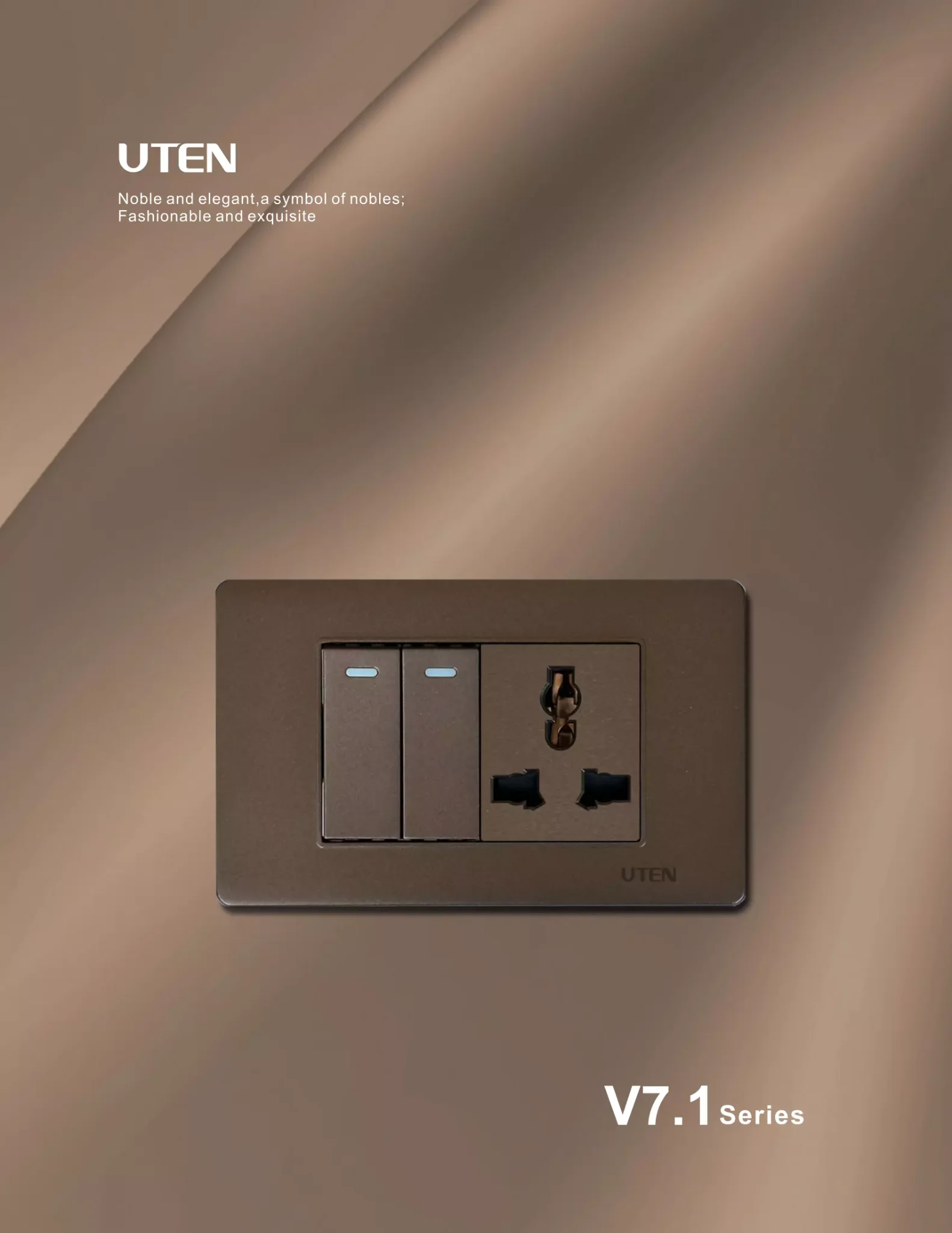 Bảng giá Công tắc ổ cắm UTEN ( Catalogue 2023 )