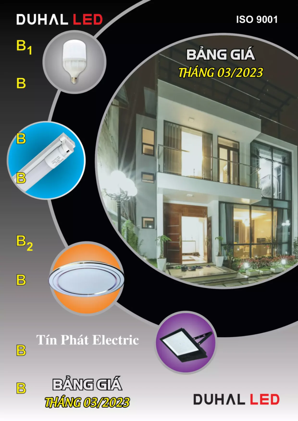 Bảng giá Đèn Led DUHAL (Catalogue 2023)