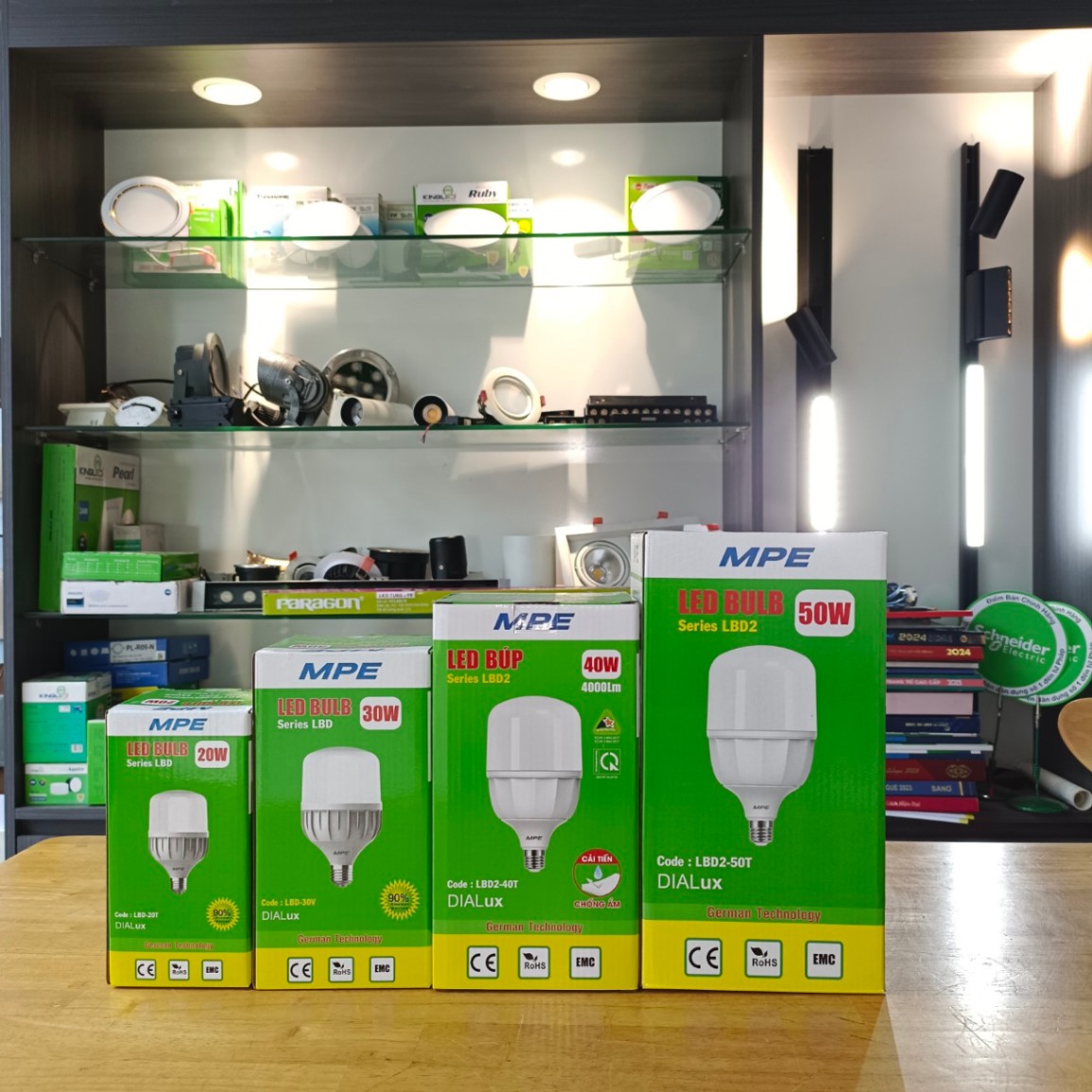 LBD3-40T ( Đèn LED Bulb MPE 40W, Seri LBD3 )