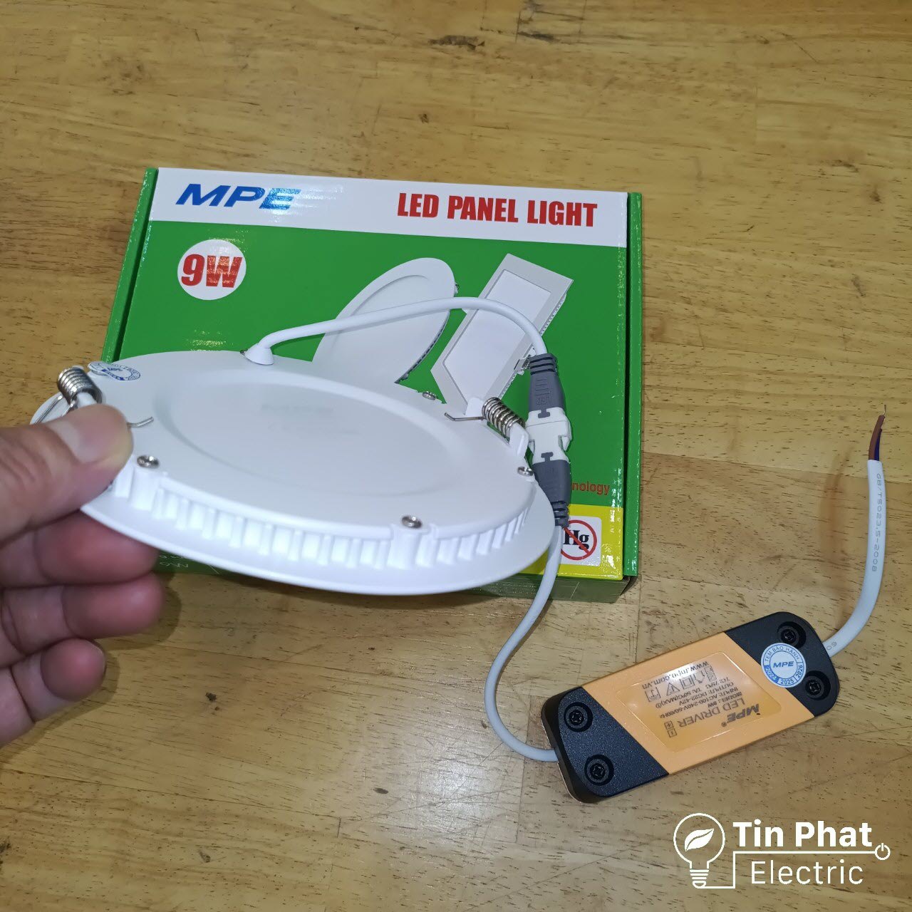 RPL-9N (Đèn led panel tròn âm 9W trung tính)