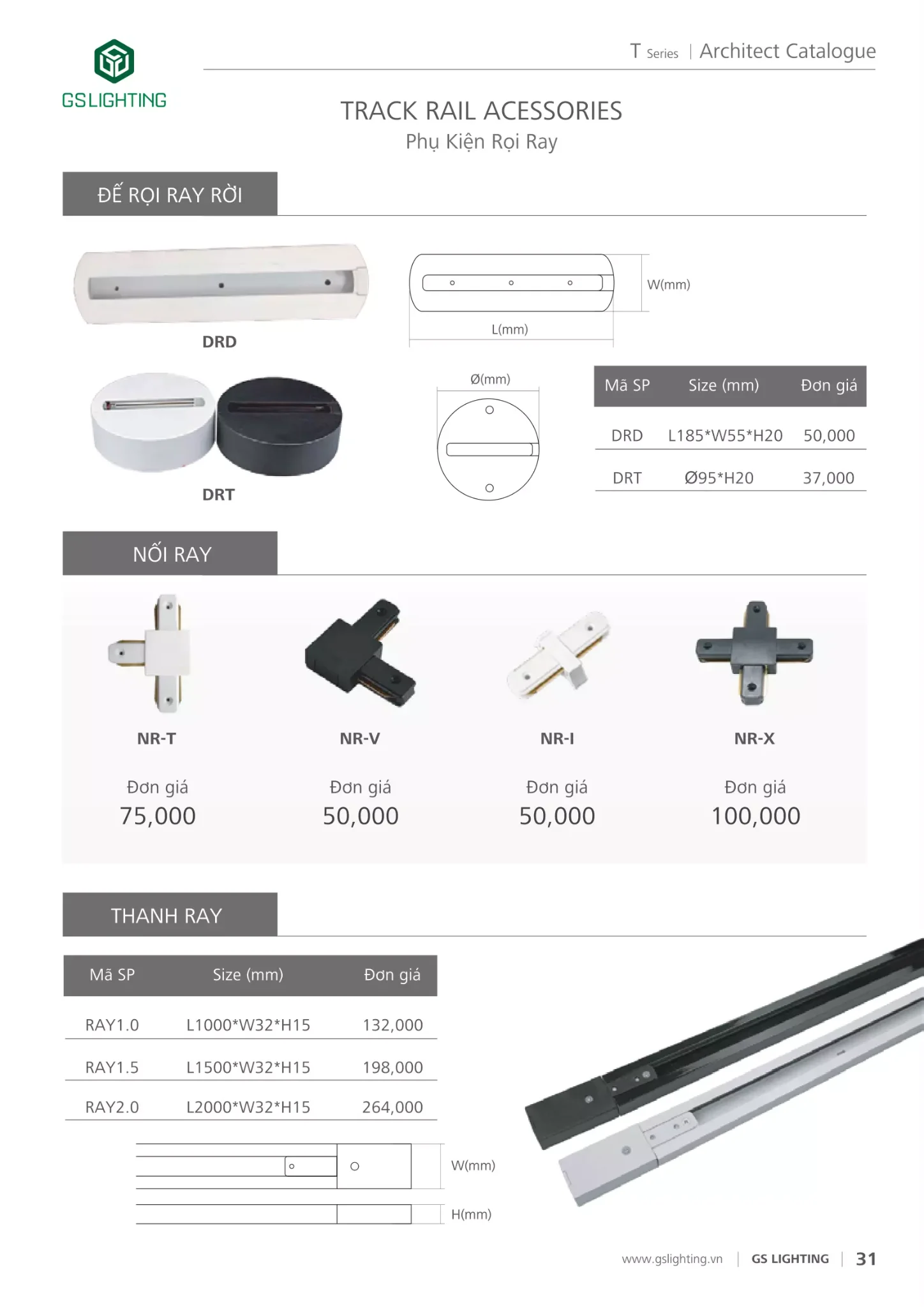 Bảng giá Đèn LED GSLighting (Catalogue 2024 )