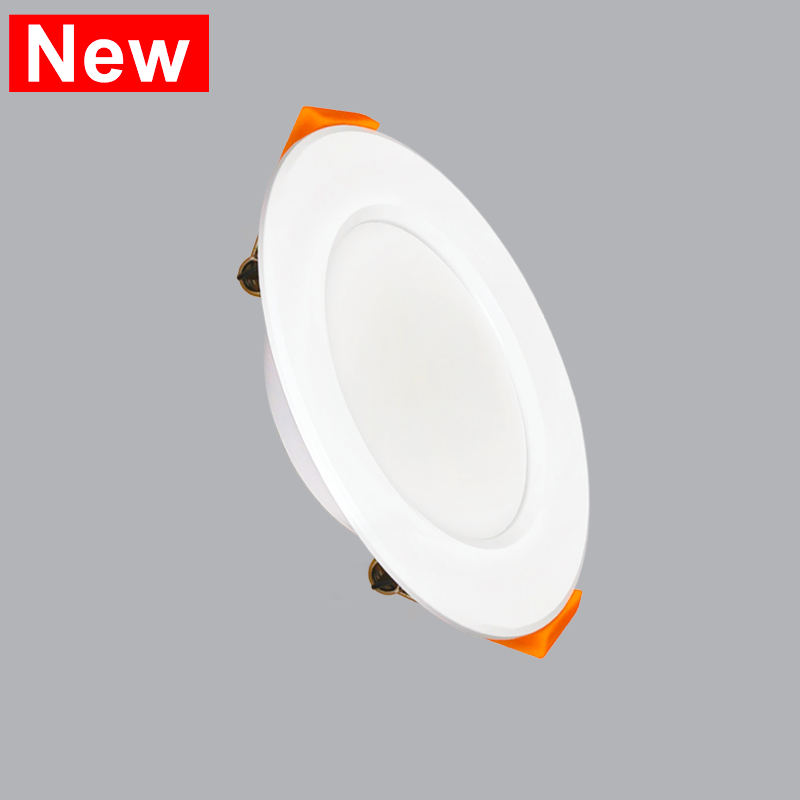 DLT2-7V ( ĐÈN LED DOWNLIGHT DLT2 7W: VIỀN TRẮNG )