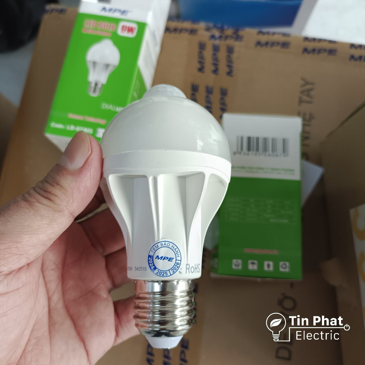 LB-9/MS (Đèn led bulb 9W cảm biến chuyển động)