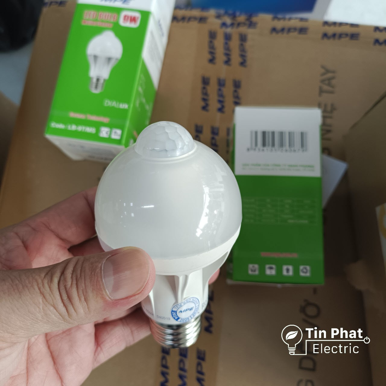 LB-9/MS (Đèn led bulb 9W cảm biến chuyển động)