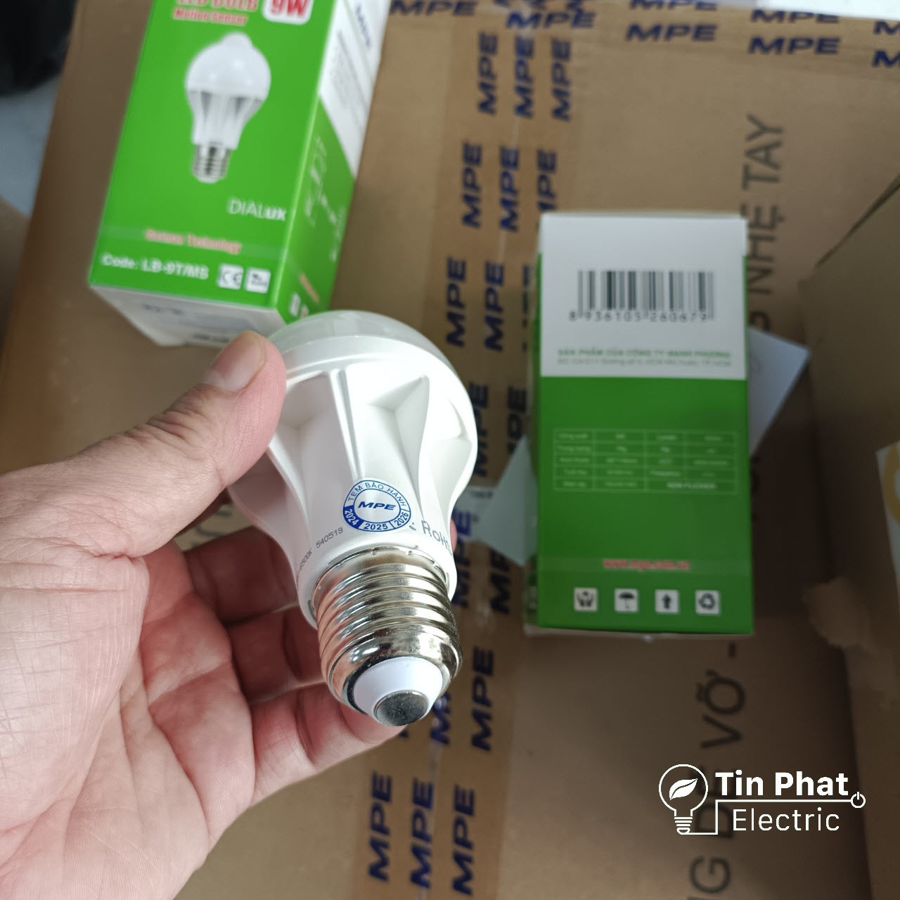 LB-9/MS (Đèn led bulb 9W cảm biến chuyển động)