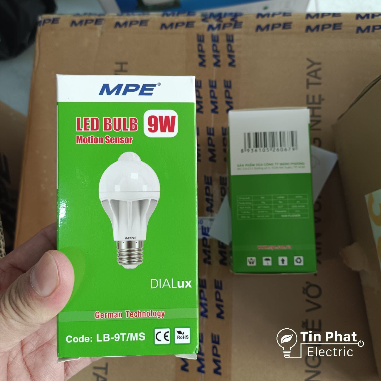 LB-9/MS (Đèn led bulb 9W cảm biến chuyển động)