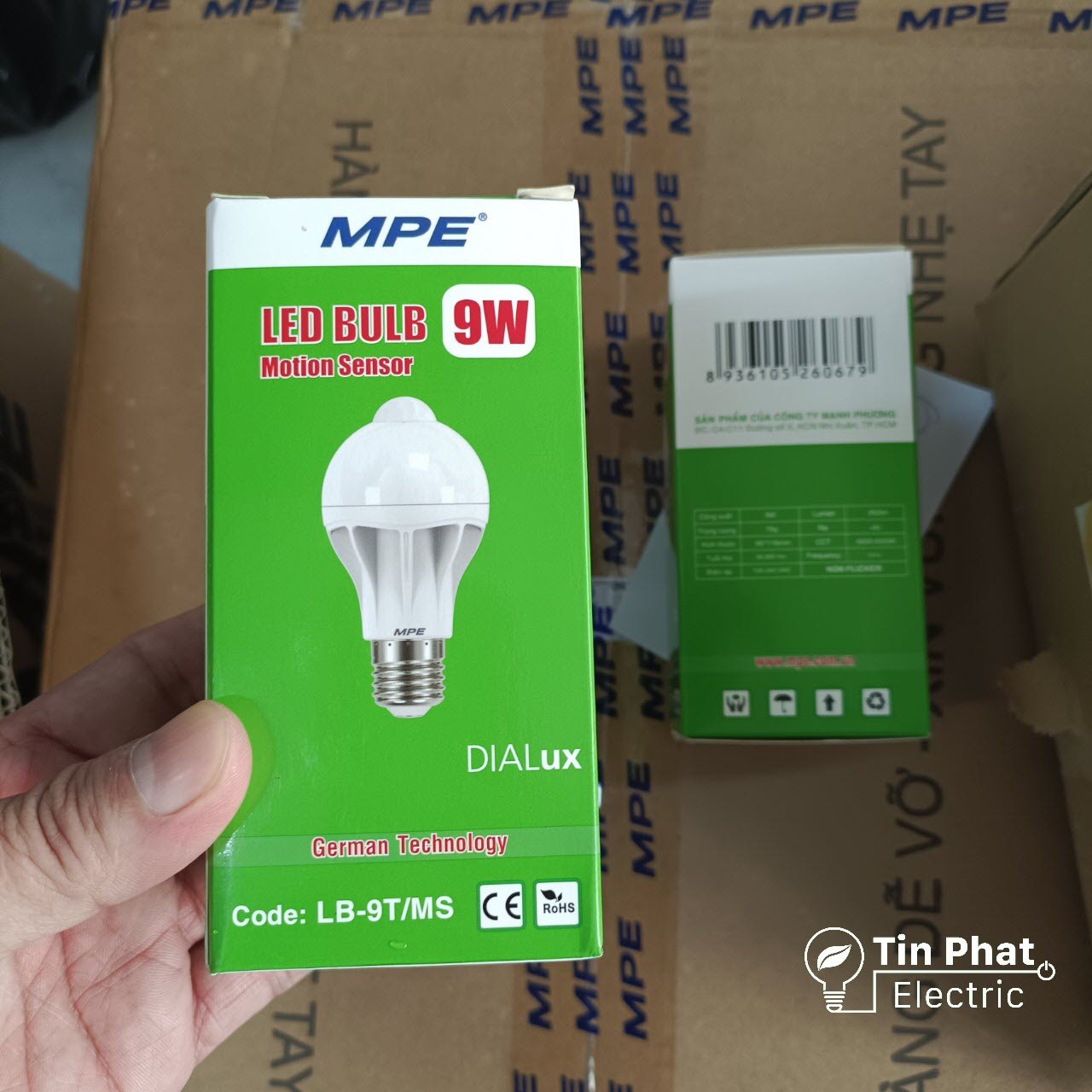 LB-9/MS (Đèn led bulb 9W cảm biến chuyển động)