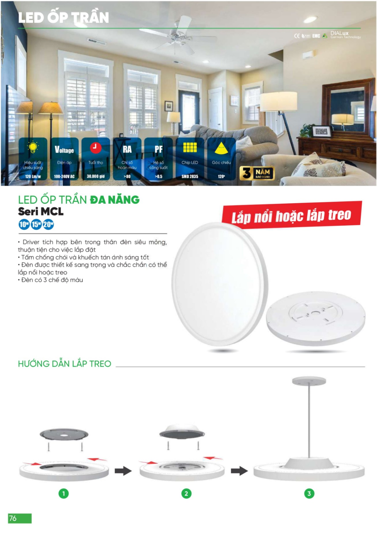 Bảng giá Đèn LED & Thiết bị điện MPE (Catalogue 2024)