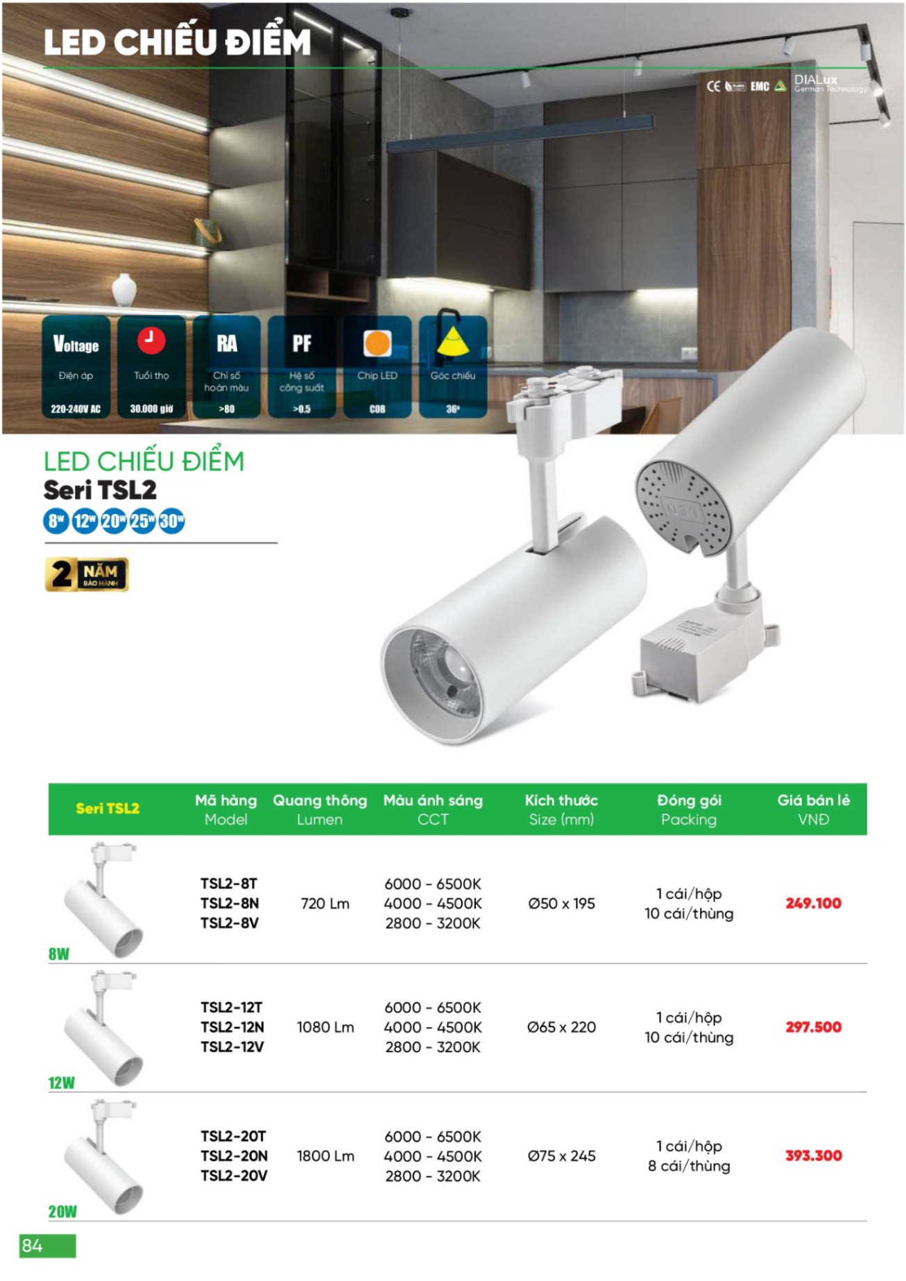 Bảng giá Đèn LED & Thiết bị điện MPE (Catalogue 2024)