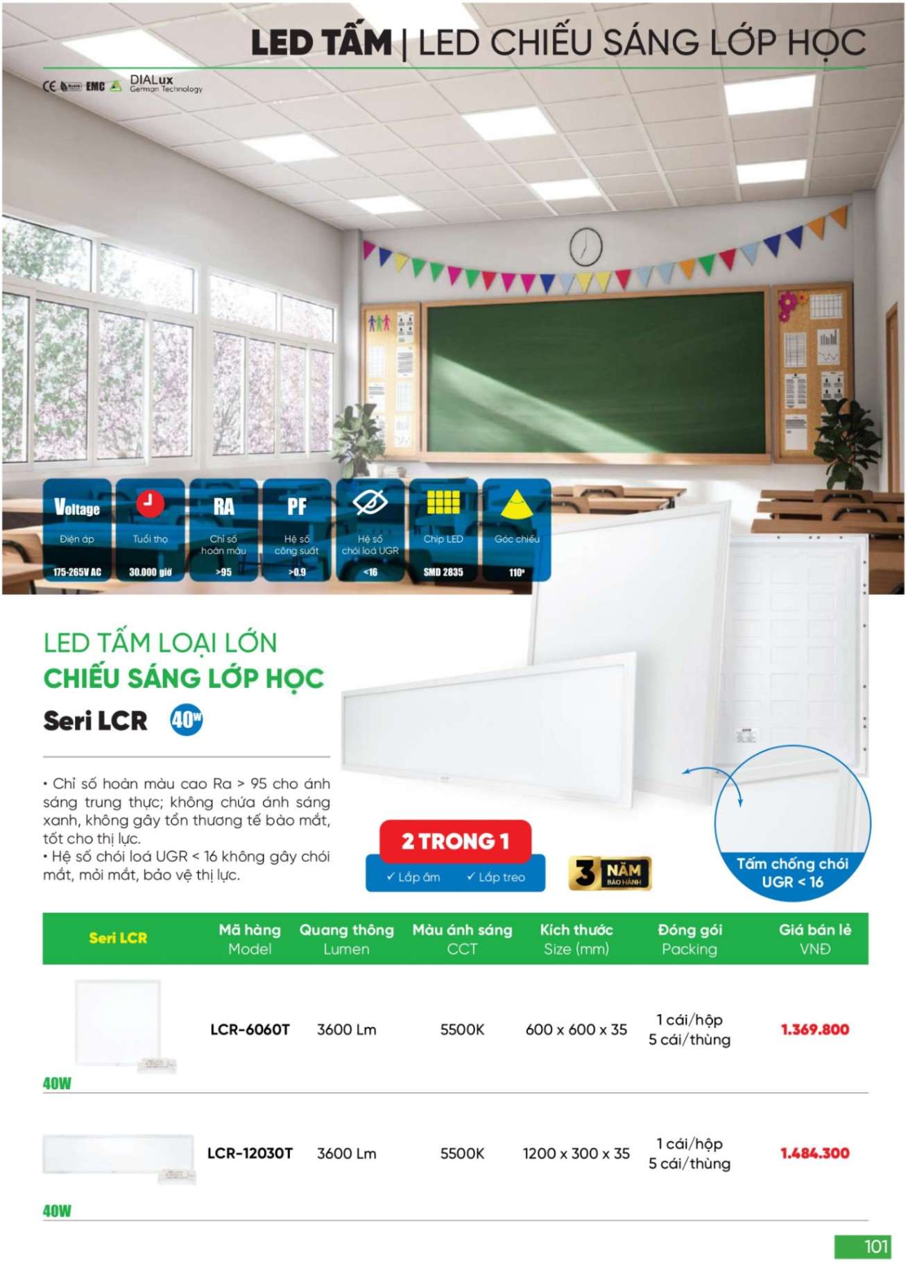 Bảng giá Đèn LED & Thiết bị điện MPE (Catalogue 2024)