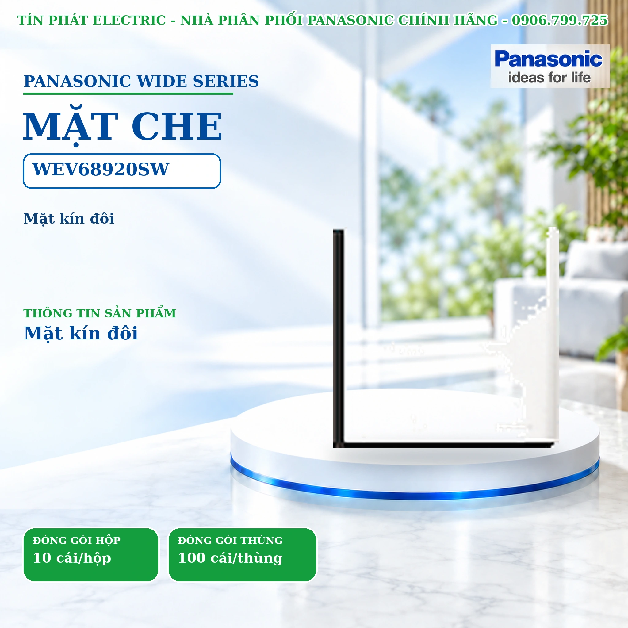 Công tắc ổ cắm Wide Series Panasonic WEV68920SW