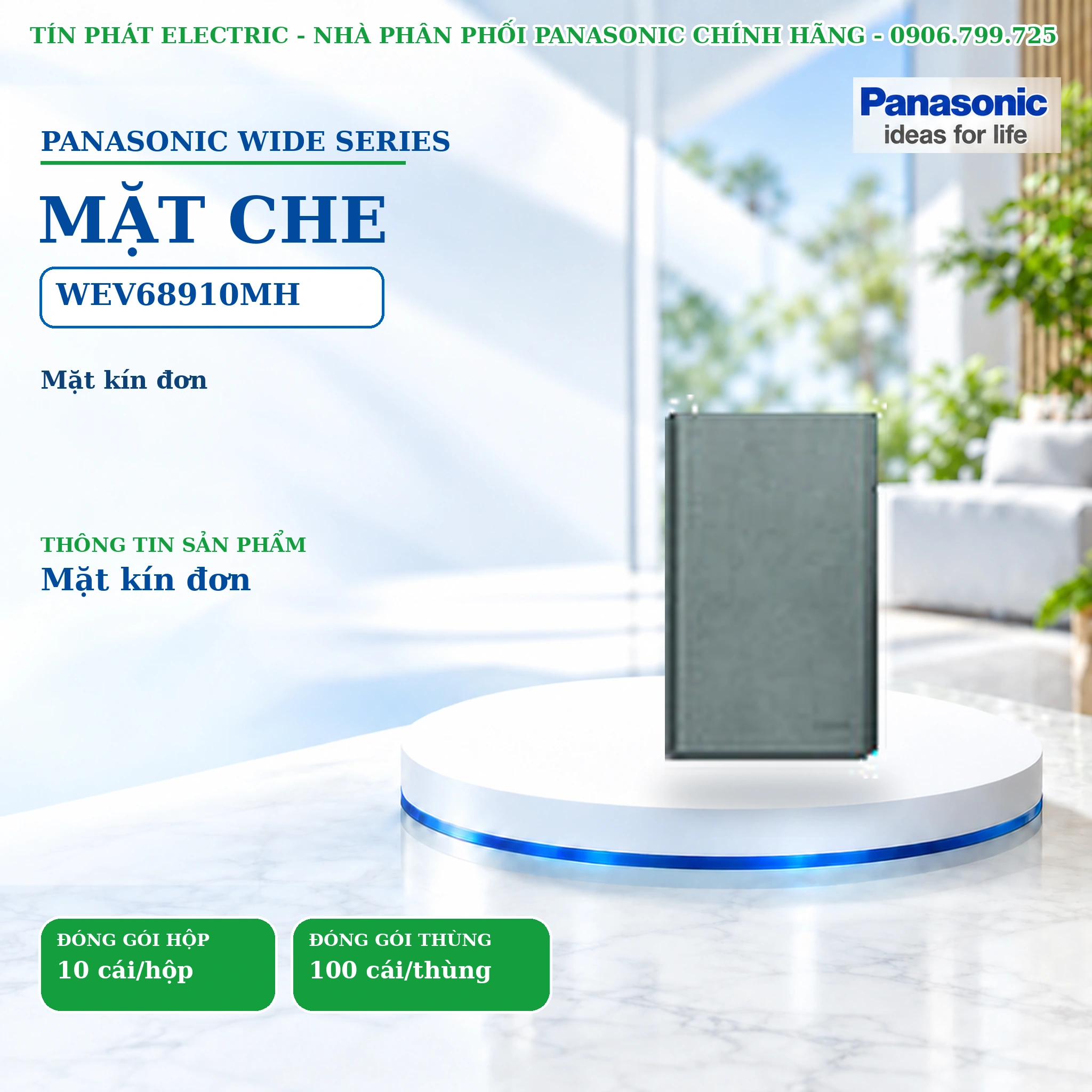Công tắc ổ cắm Wide Series Panasonic WEV68910MH