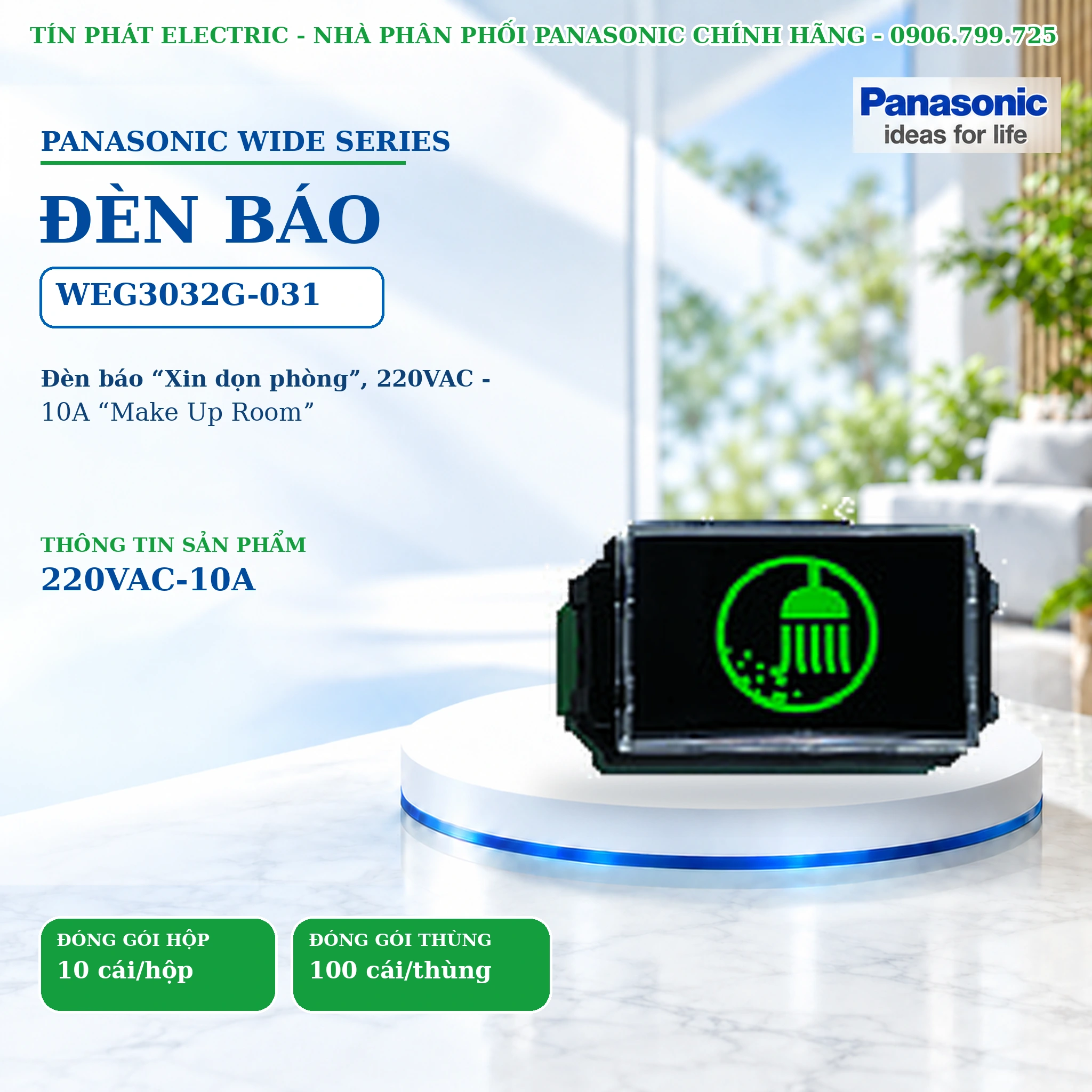 Công tắc ổ cắm Wide Series Panasonic WEG3032G-031