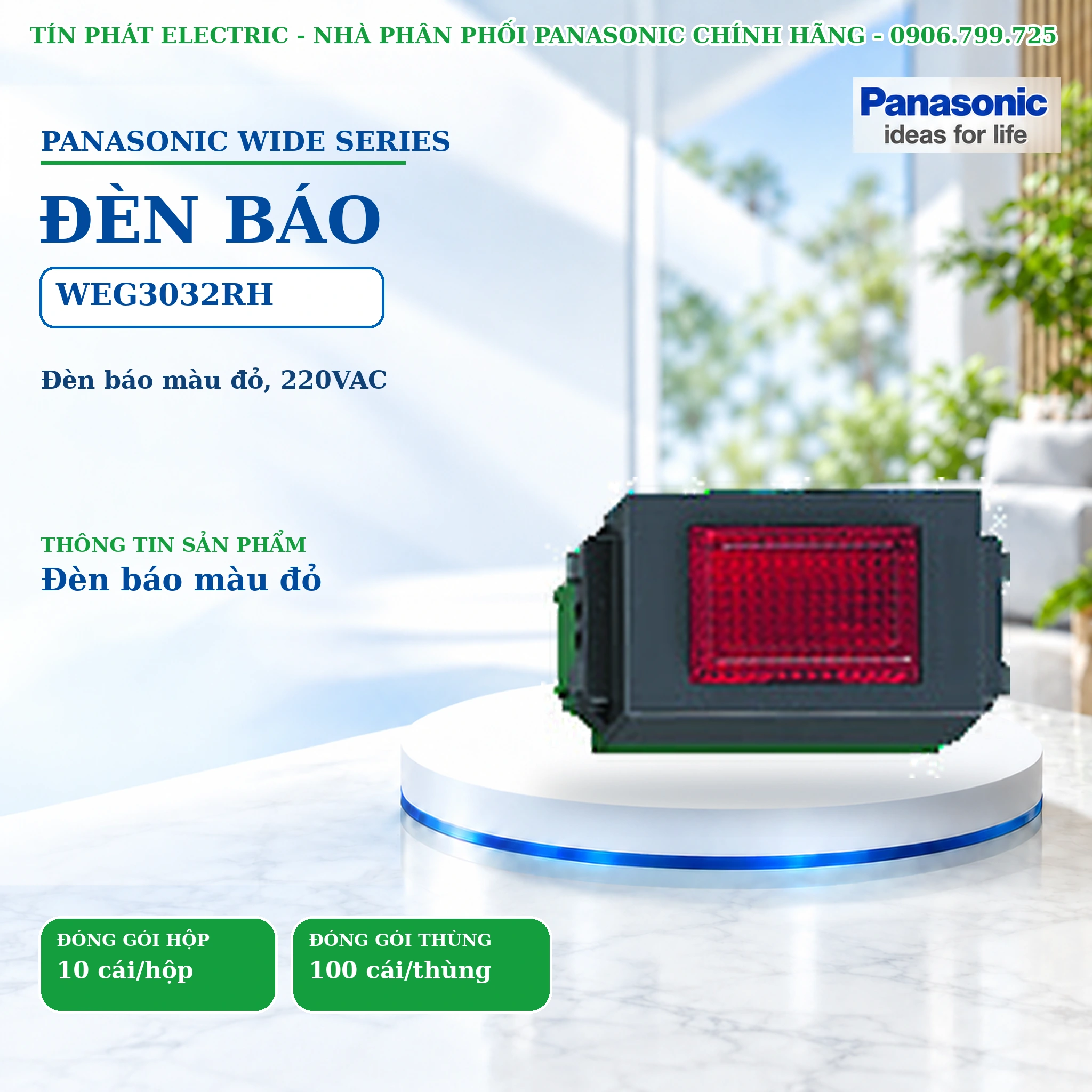 Công tắc ổ cắm Wide Series Panasonic WEG3032RH