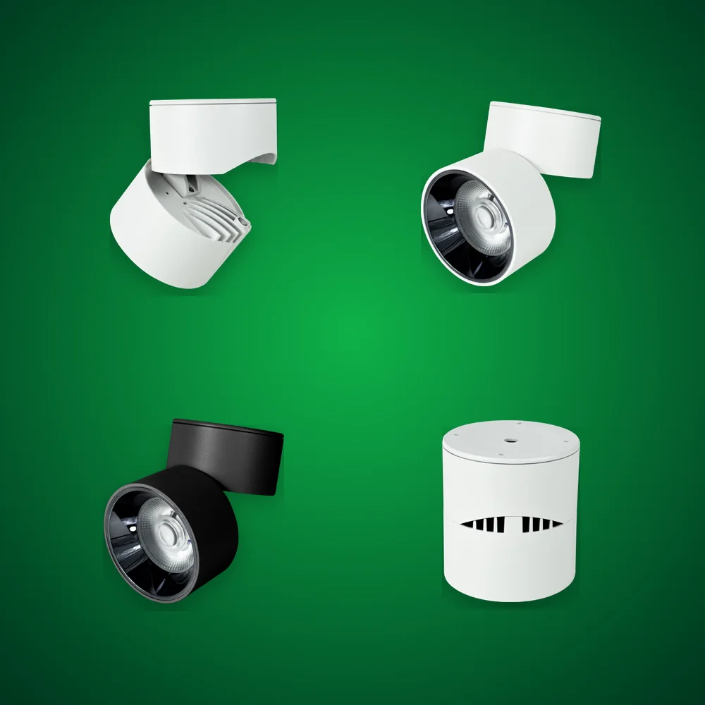 DA-OBRG-12SS-T-T - Ống Bơ Gập Sunstone KINGLED 12W ánh sáng trắng