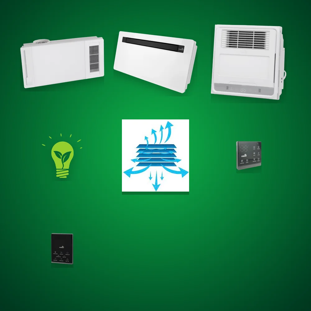 QSDH-3060-TV - Quạt Sưởi Điều Hòa KINGLED Quạt hút: 40W Quạt mát: 40W Đèn led: 24W Sưởi 1: 1300W Sưởi 2: 2600W