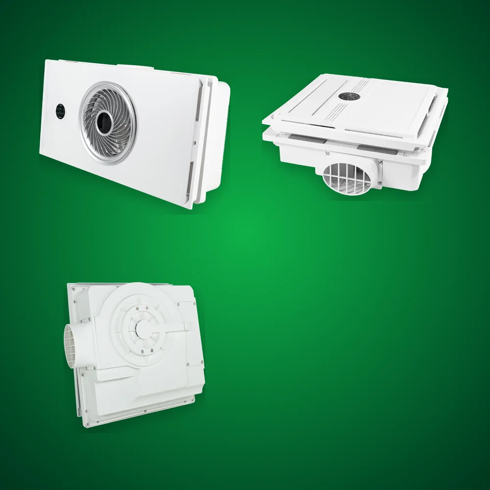 QMNT-3060 - Quạt Mát Nhà Tắm KINGLED Công suất quạt: 67W Công suất đèn: 24W