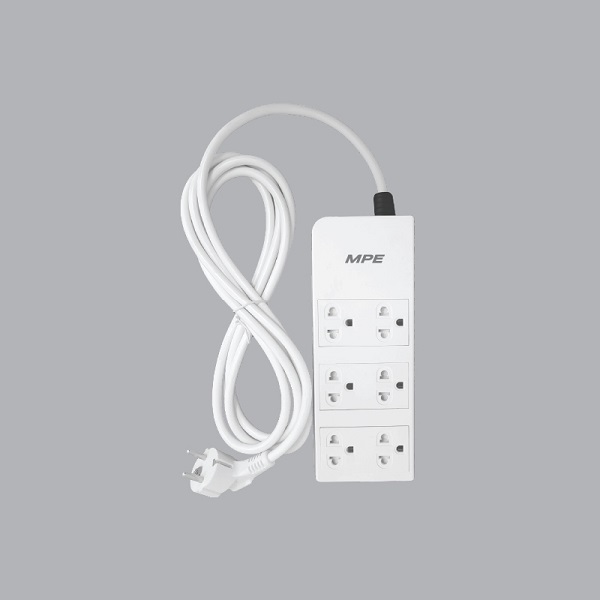 AM6S1 (Ổ cắm di động - 3 ổ cắm đôi 3 chấu)