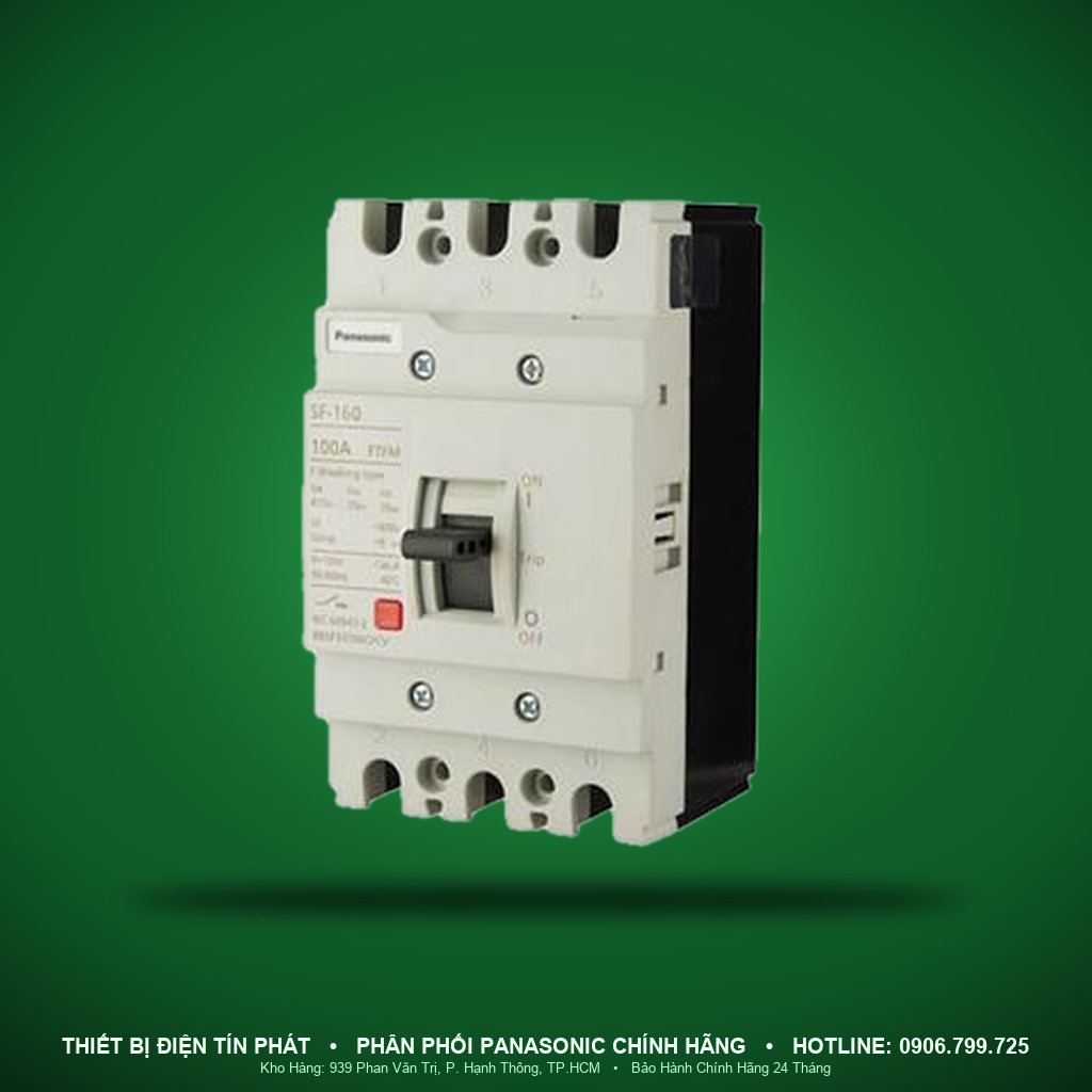 BASF3C08001QFCV - BASF3C08001QFCV – ACB loại cố định 3P, 800A, Icu 85kA tại 400VAC – Panasonic
