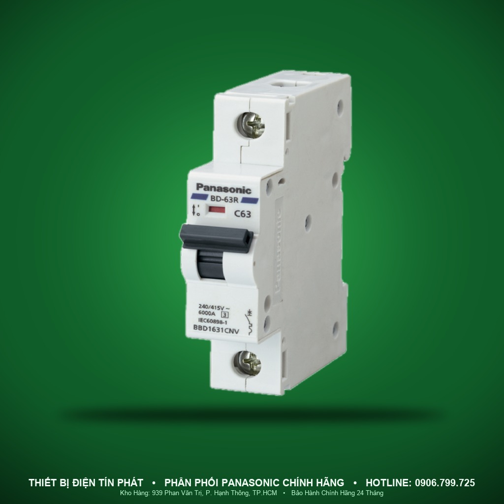BBD106CNV - BBD106CNV – MCB 1P, 6A, 6kA – Panasonic