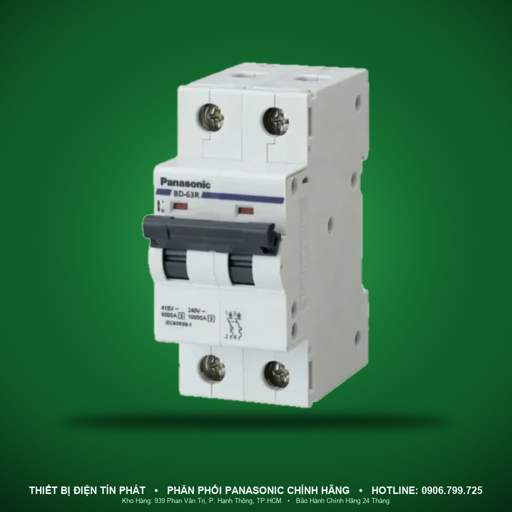 BBD216CHV - BBD216CHV – MCB 2P, 16A, 10kA – Panasonic