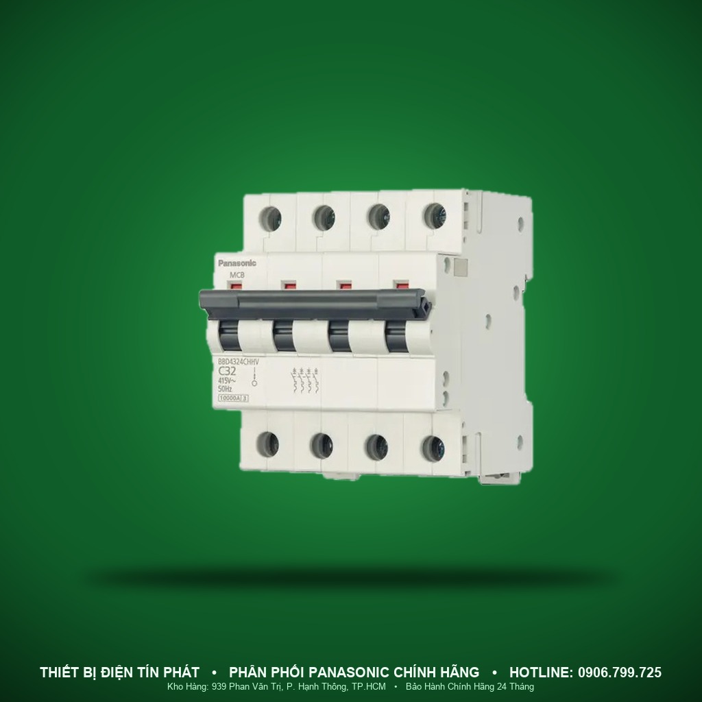 BBD440CHV - BBD440CHV – MCB 4P, 40A, 10kA – Panasonic