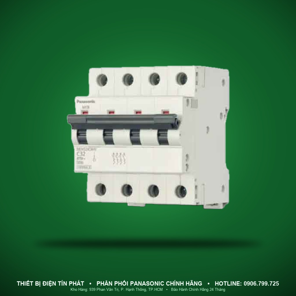 BBD463CHV - BBD463CHV – MCB 4P, 63A, 10kA – Panasonic