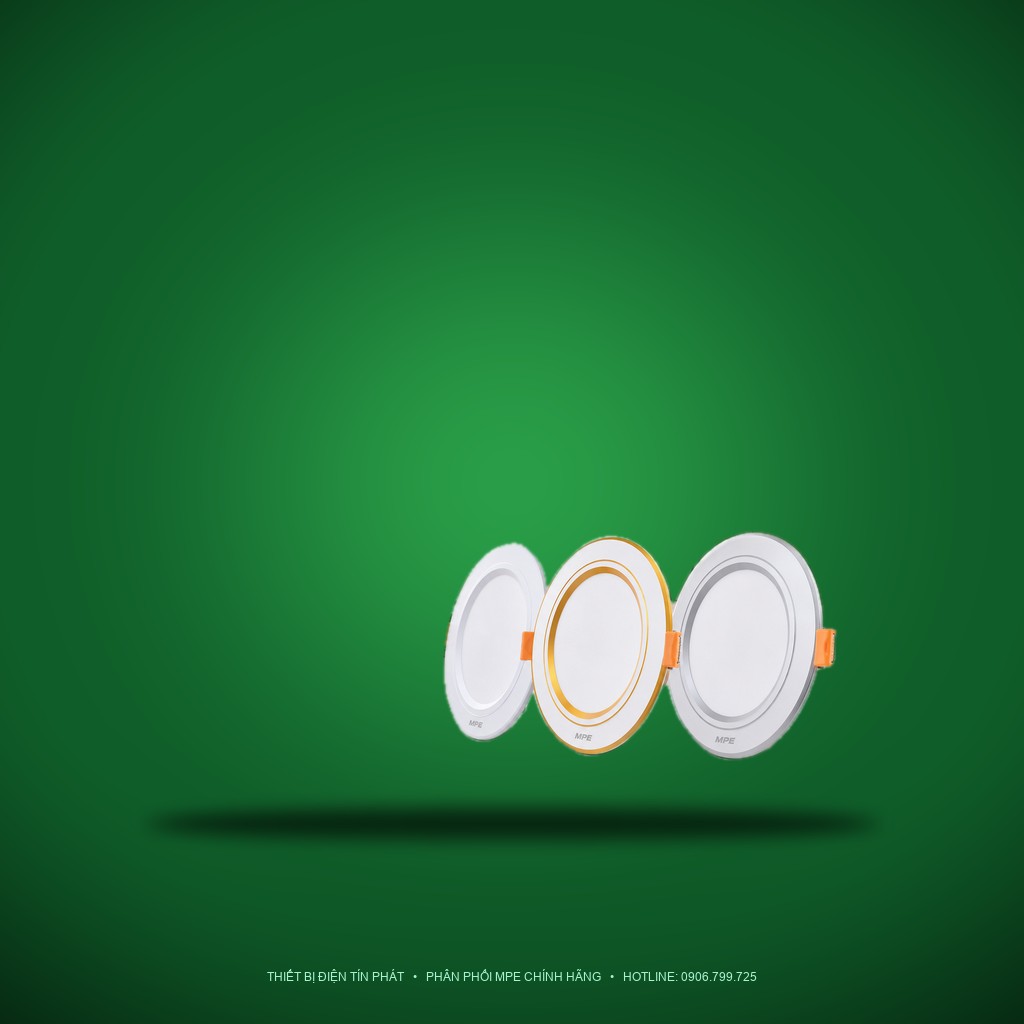 Bảng Giá LED Downlight Âm Trần MPE Series DLB2 5W – 12W