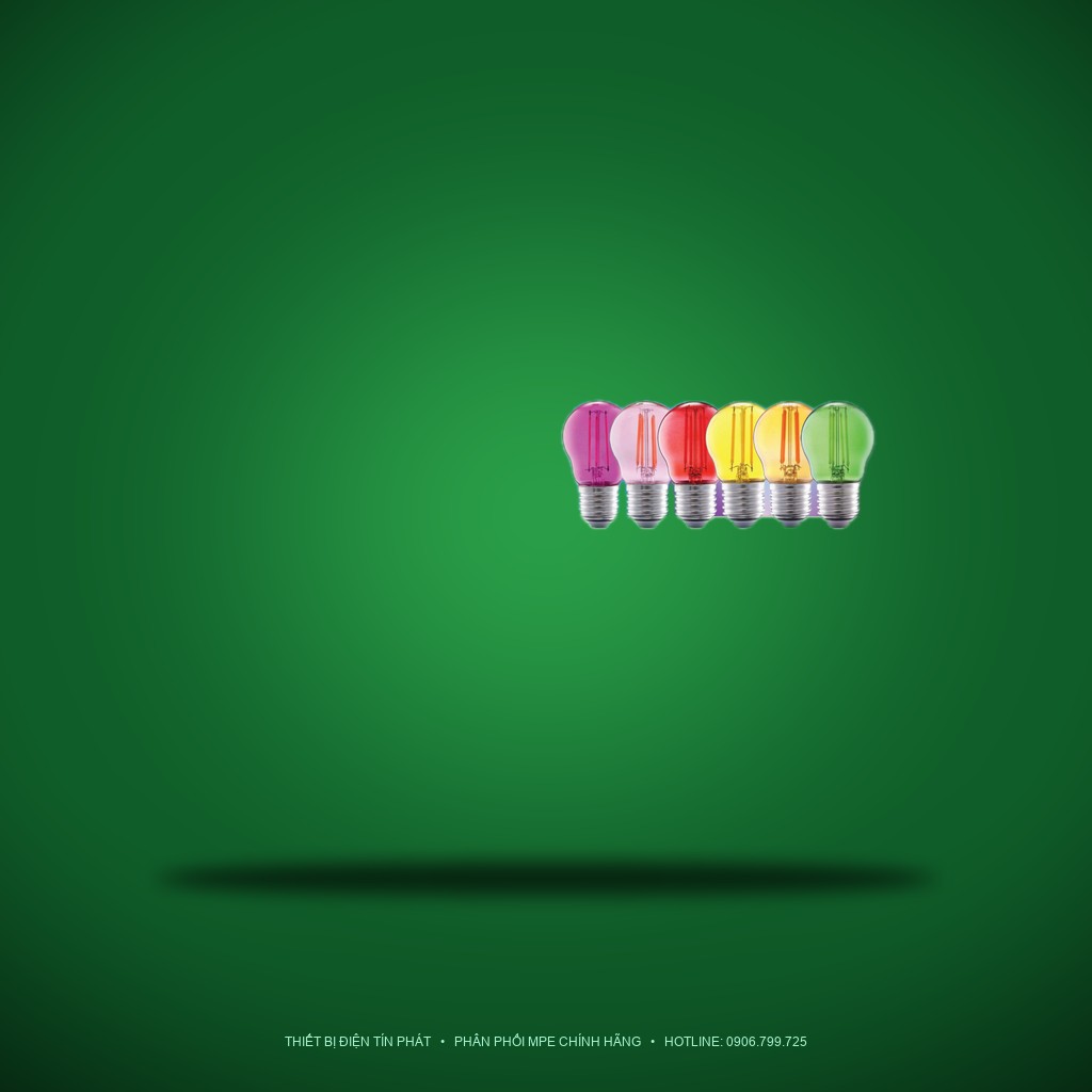 Bảng Giá LED Filament / Phụ Kiện MPE Series FLM Màu 2.5W