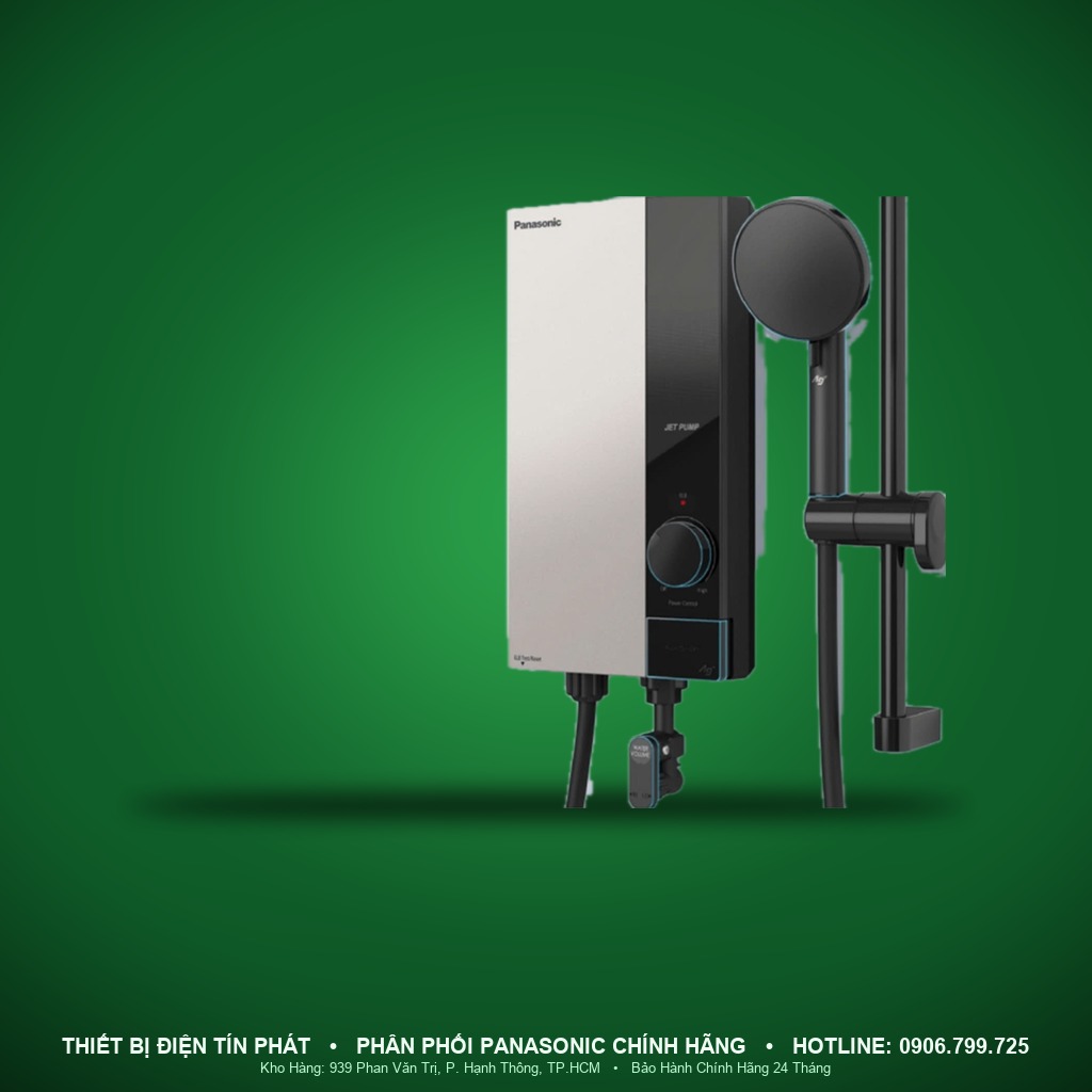 DH-4UP1VS - DH-4UP1VS – Máy nước nóng trực tiếp U Series có bơm trợ lực, 4,5kW, màu xám, Nút vặn điều chỉnh nhiệt độ – Panasonic