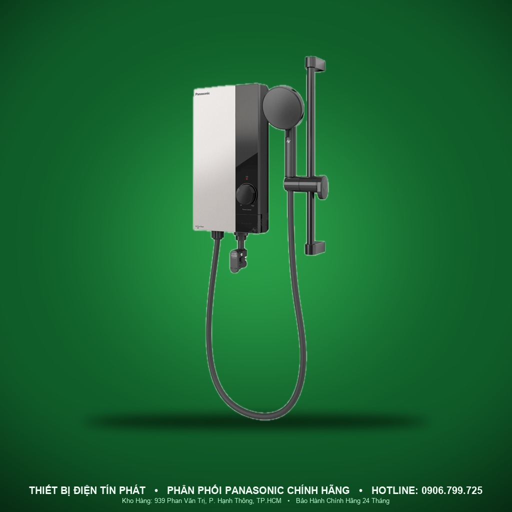 DH-4US1VS - DH-4US1VS – Máy nước nóng trực tiếp U Series không bơm trợ lực, 4,5kW, màu xám, Nút vặn điều chỉnh nhiệt độ – Panasonic