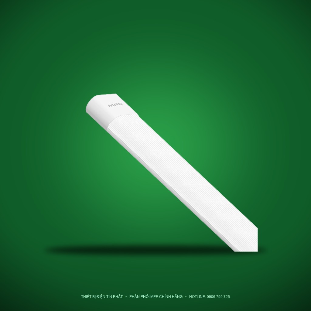 Đèn LED Bán Nguyệt MPE thân nhựa 50W ánh sáng trắng BN-50T