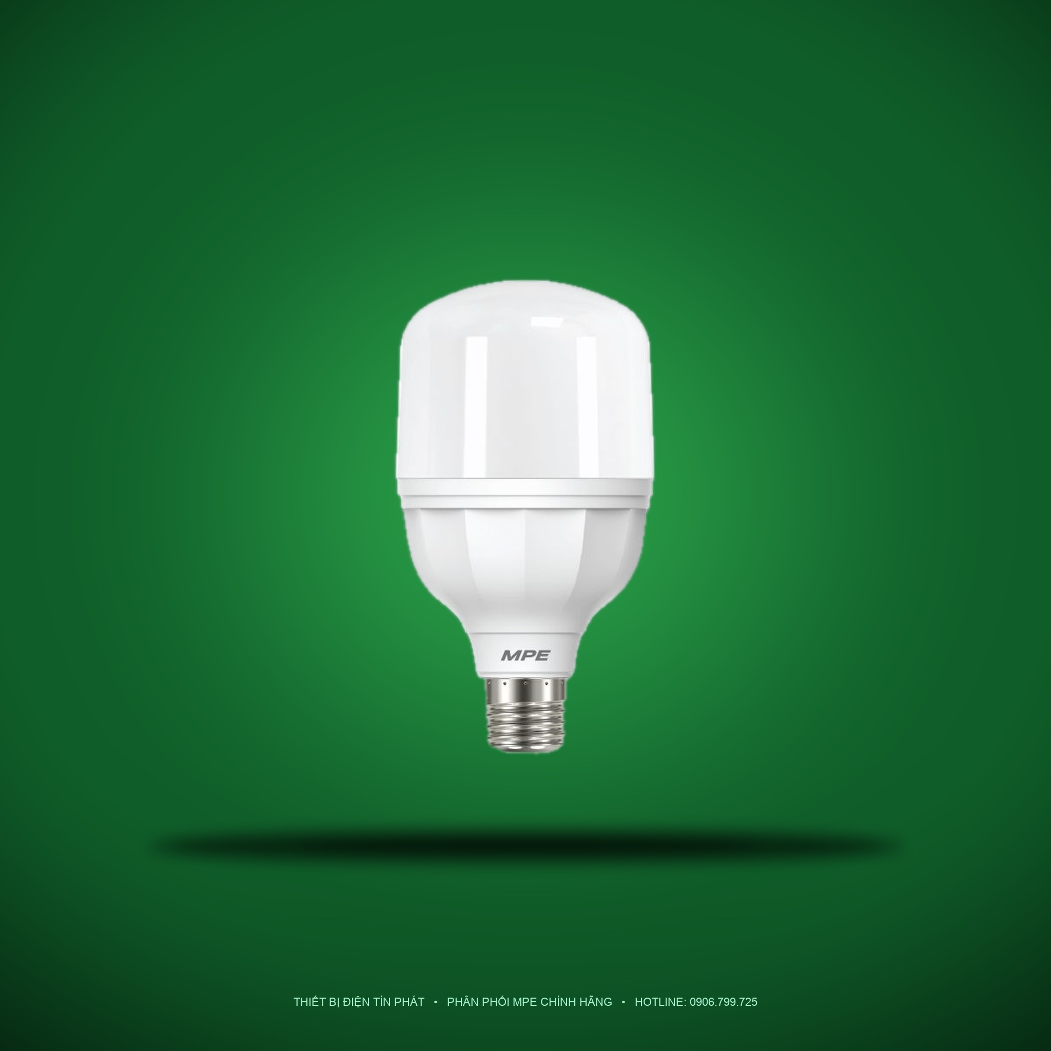 Đèn LED Bulb MPE 20W ánh sáng vàng LBD2-20V
