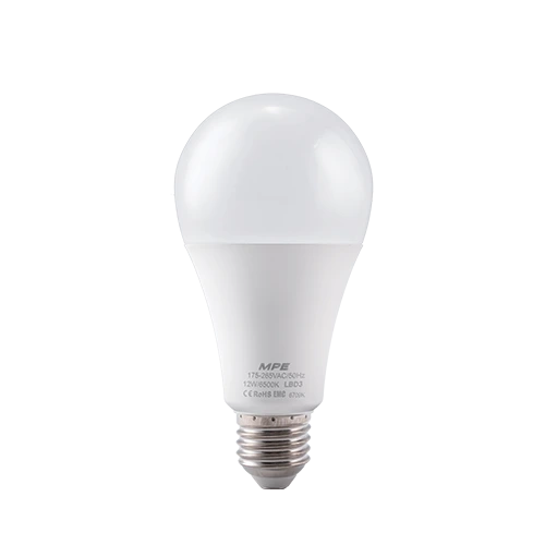 Đèn LED Bulb chống ẩm MPE 12W ánh sáng trắng LBD3-12T