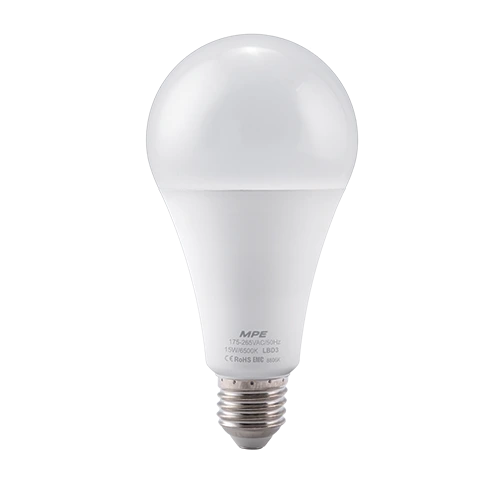Đèn LED Bulb chống ẩm MPE 15W ánh sáng trắng LBD3-15T