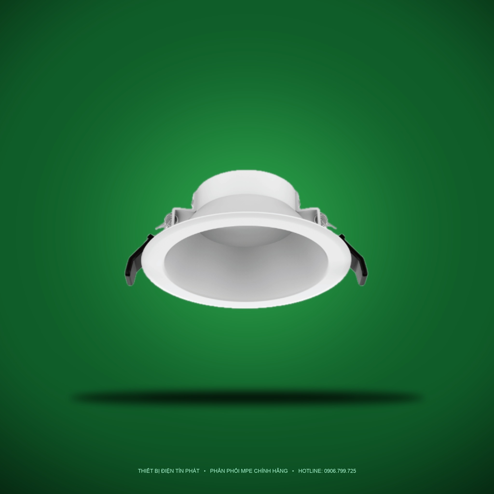 Đèn LED Downlight âm trần MPE Seri DLF2 30W ánh sáng trung tính DLF2-30N